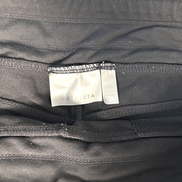 Athleta Black Jogger Style Comfy Pant with Pockets Women's Size XS Extra Small - Picture 7 of 8